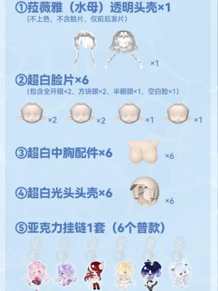 Новый Come4free Minty 1/8 Bjd Ми Тянь Серия Драгоценные камни Океана Шарнирная Экшн-фигурка Модель Игрушка Коллекционная Слепая коробка Подарок Игрушки