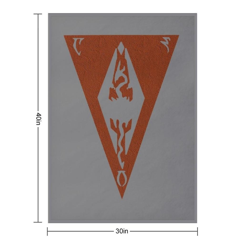 Плед с эмблемой Морровинда, туристические пледы для малышей, флисовая ткань, роскошные дизайнерские пледы