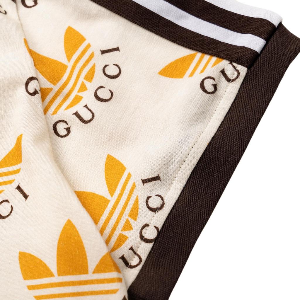 Gucci X Футболка с принтом Adidas Trefoil 693539-XJEBY-9039