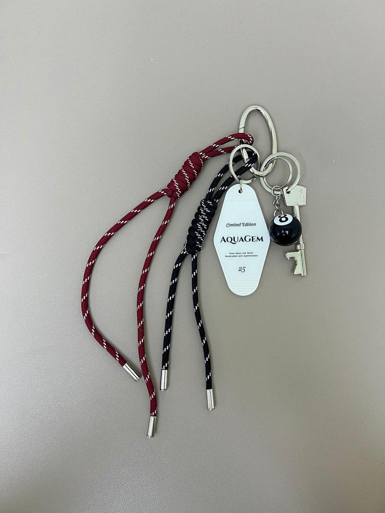 Милый мультяшный брелок-такса: Трендовый DIY Персонализированный Подвеска-шарм из веревки