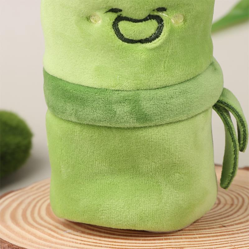 11 см 2 в 1 милая бамбуковая трубка панда плюшевая кавайная слезливая панда мягкая игрушка плюшевая панда брелок супер мягкая плюшевая панда