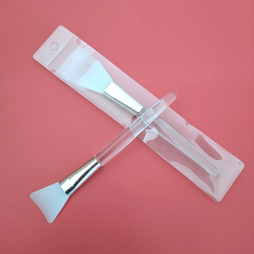 Reusable DIY Home Salon Makeup Brush Silicone Mask Brush Facial Mud Mixing Brush Skin Care Tools