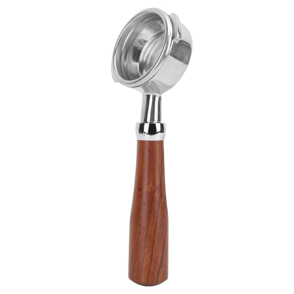 58 мм бездонный портафильтр сменный нержавеющая сталь ручка наклонный ушной фильтр для кофе NOWWA