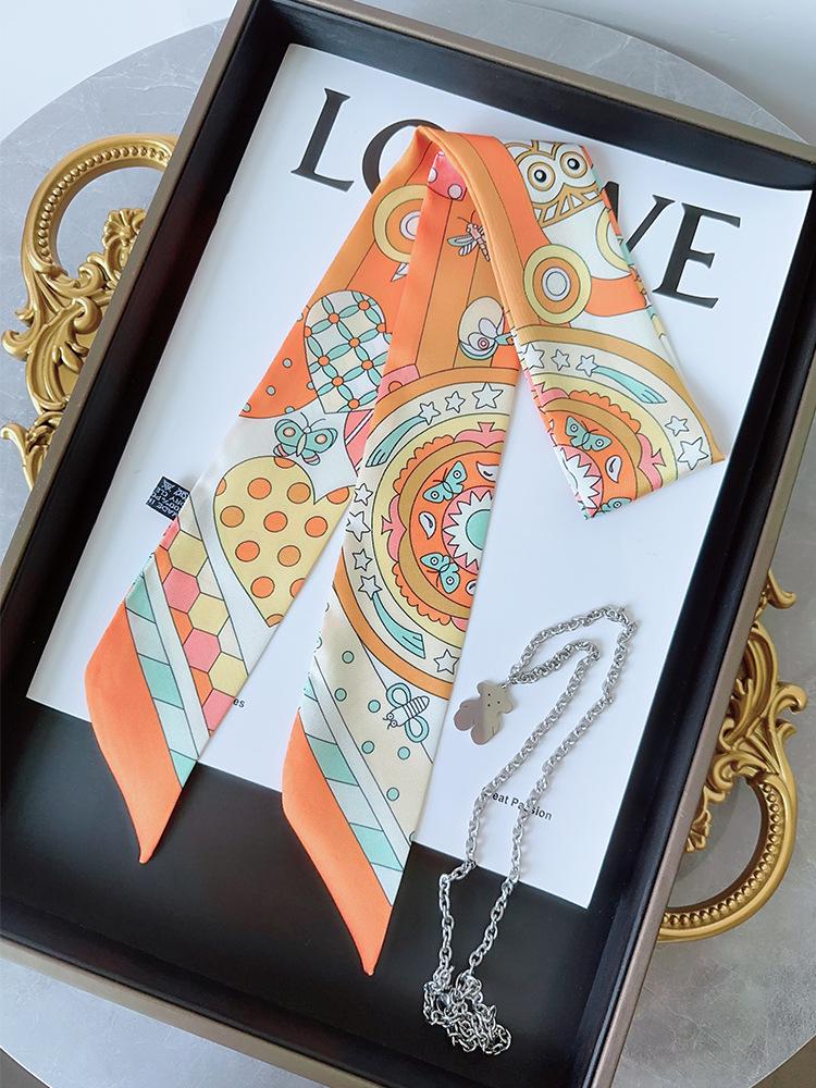 Ленточный декор для ручки сумки-тоут