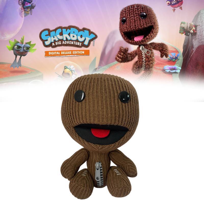 Плюшевая игрушка Sackboy из Little Big Planet 25 см Тканевое чучело животного Для детей