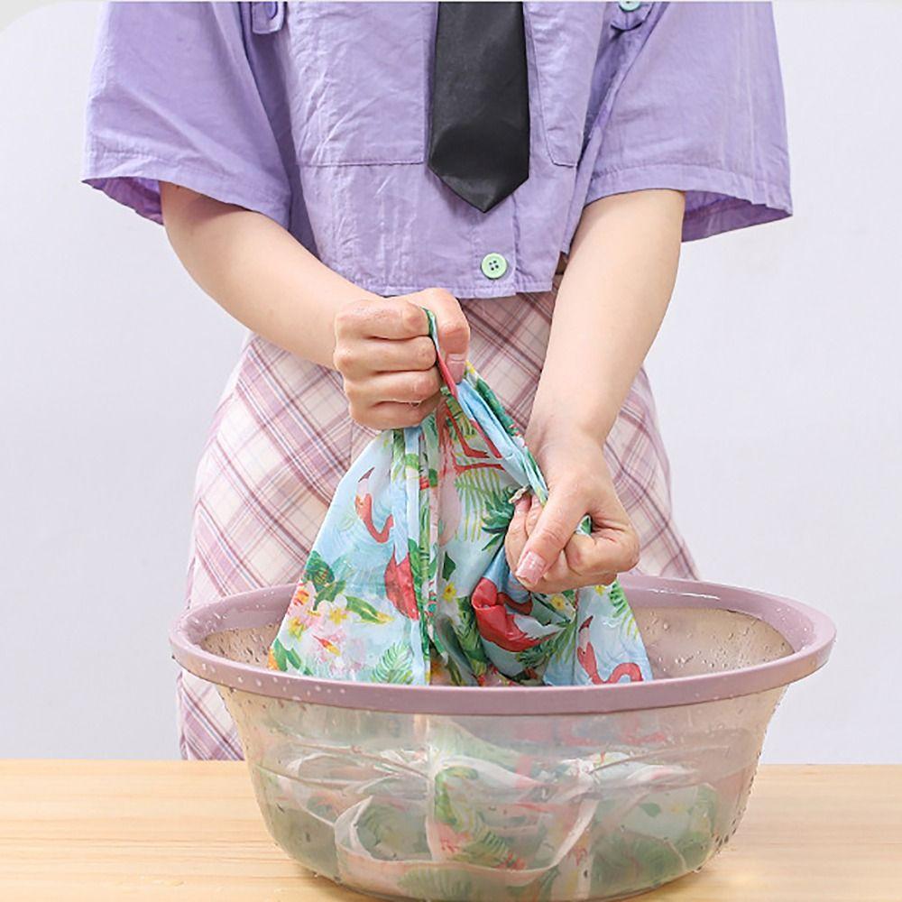 Washable Recycle Bag Eco-Friendly Tote Pouch Reusable Shopping Bag Indoor Outdoor