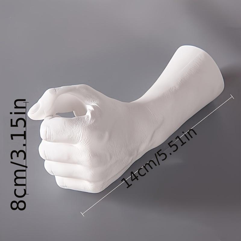 [Современная полимерная ваза] 1 шт. Современная геометрическая полимерная настенная ваза | Настенный держатель для цветов в виде рук для современного дома и декора отеля