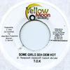 7-дюймовая пластинка TOK - Some Girls She Dem Hot Yellow Moon 2005 Ямайка Регги, Ска и Даб