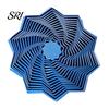 Spiral Visual Illusion Toy 3D Printed Fractal Fidget Star Stress Anxiety Relief Expanded Sensory Whirling Expandable Decompression Desk Accessory