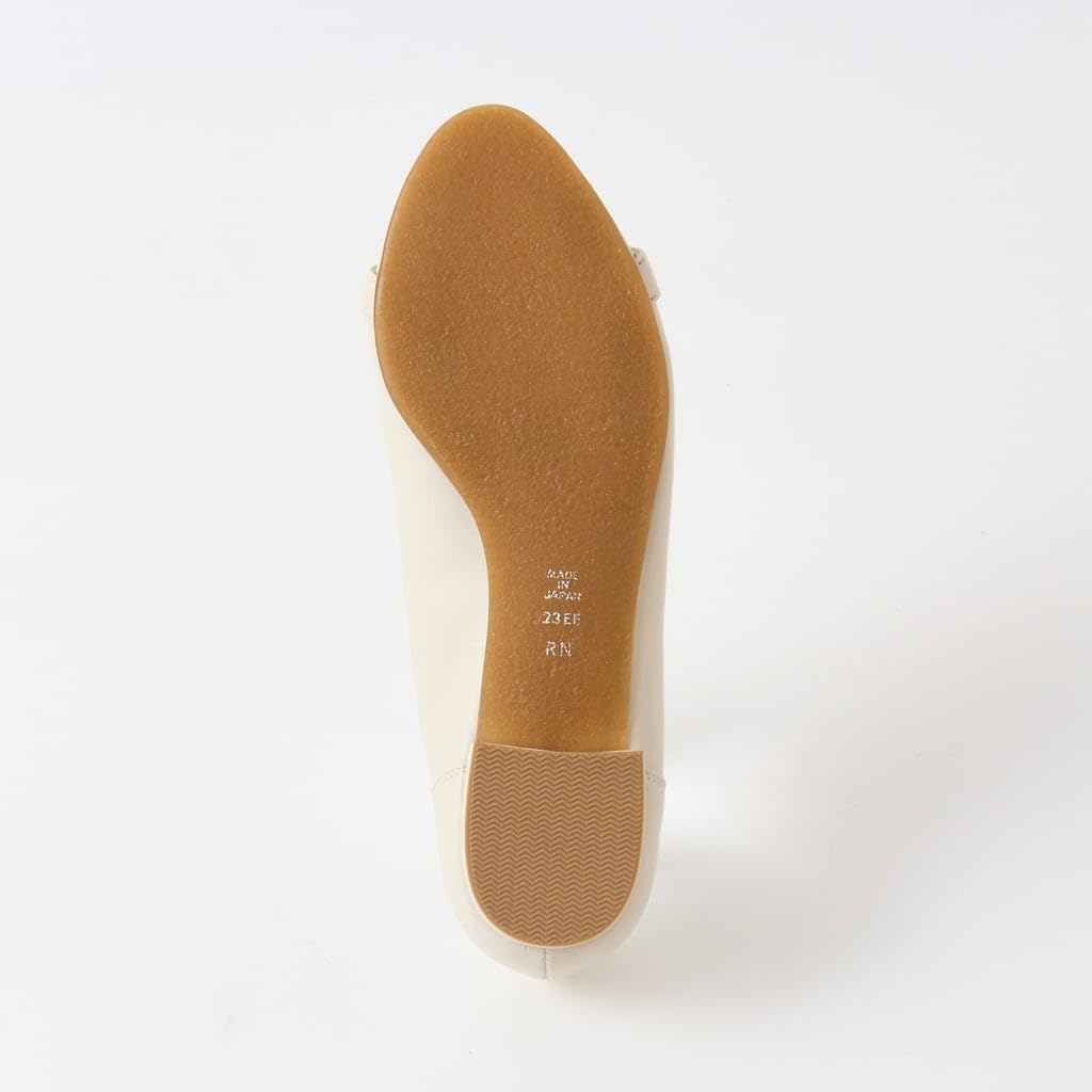 Туфли-лодочки на низком каблуке Diana Well Fit Сделано в Японии Белый слоновая кость 119135200008 [Diana] 22.0см