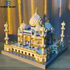 KNEW BUILT Индийский Тадж-Махал Модель Игрушки Микро Мини Строительные Блоки для Взрослых Сборка Декорация Город Знаменитая Архитектура Кирпичики