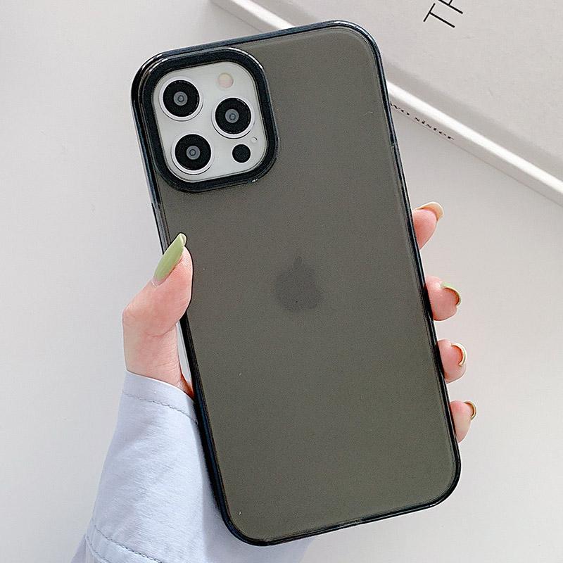 Неоновый флуоресцентный цветной чехол для телефона для iPhone 17 16 15 14 Pro Max Air 16e 11 12 13 Mini Рамка Защитная силиконовая крышка