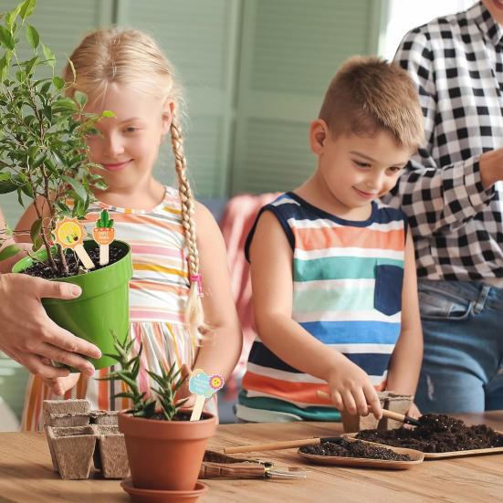 20 шт. Деревянные бирки для растений Деревенские этикетки для растений 20 стилей Садовые маркеры Бирки для горшечных растений Клумба для посадки цветов