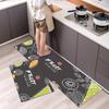 Kitchen Floor Bathroom Mat Anti-slip Laundry Room Mat Bedroom Carpet Living Room Floor Mat