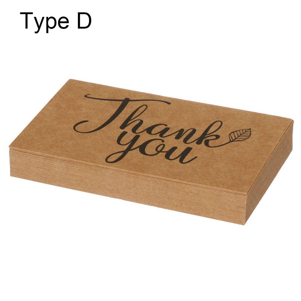 Открытки Открытки из крафт-бумаги «Спасибо за ваш заказ» «Спасибо за поддержку моего малого бизнеса»