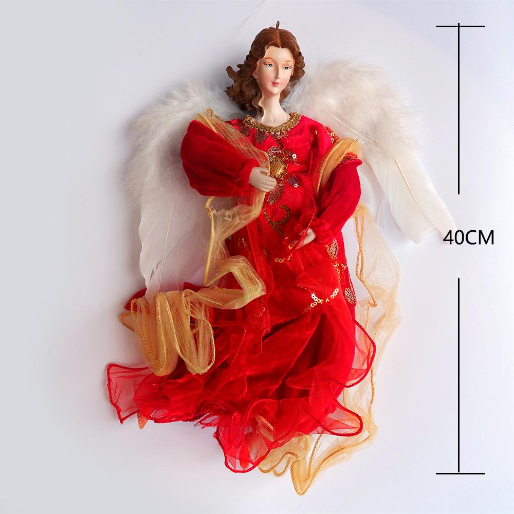 Рождественский кулон, кукла-ангел, украшения для дома, винтажная домашняя подвесная милая кукла-ангел, Рождественский декор, кулон-ангел, игрушка, новогодние детские подарки