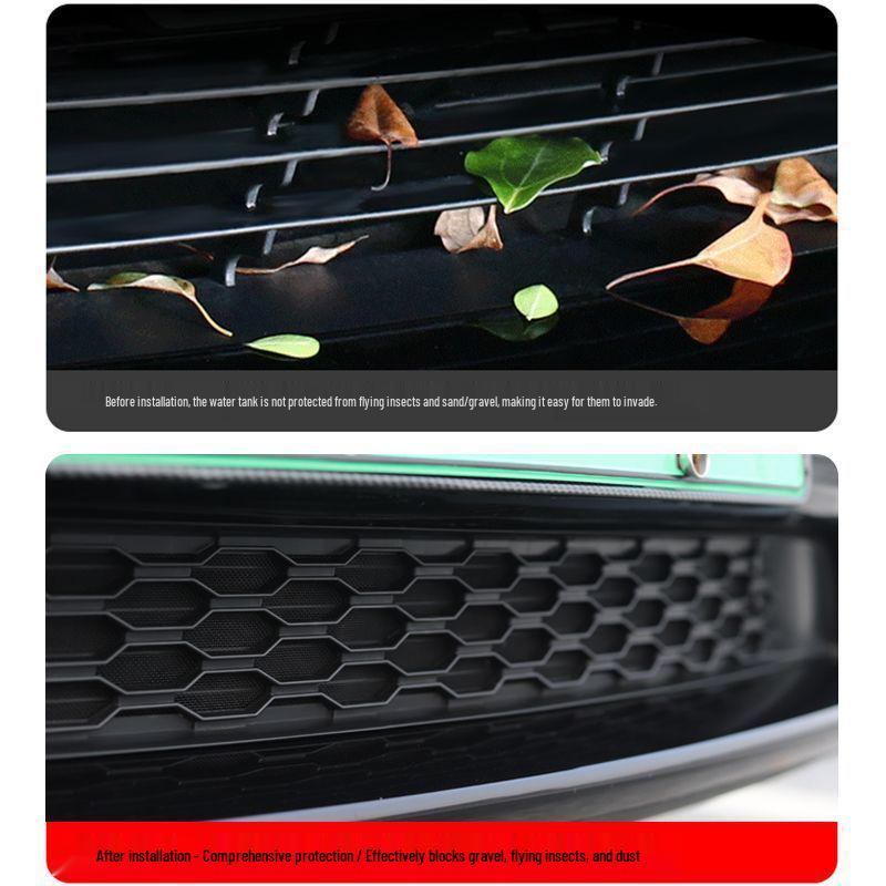 Tesla Model 3 & Y Insect Net Grille Cover - Air Inlet Mosquito Repellent & Water Tank Protector