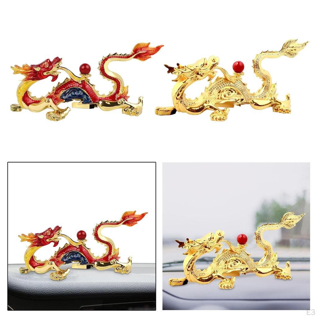 Статуя китайского дракона, статуэтка, скульптура сокровищ для