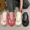 Women's Height-Boosting Summer Flip-Flops with Thick Soles & Cushioning – 2026 EVA Beach Sandals