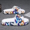 2024 New Luxury Slides Men Fashion Print Slippers For Men High Quality EVA Beach Slipper Man Comfort Street Slide Slipper Men