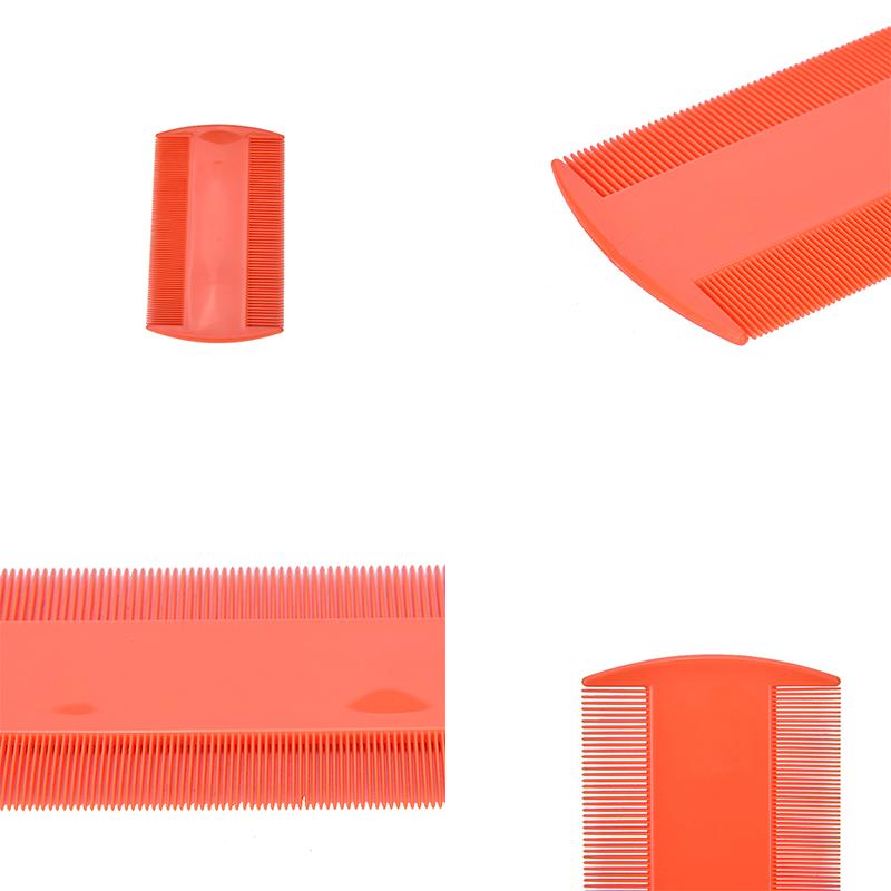 Прочные двухсторонние нит-гребни для обнаружения головных вшей, гребень для детей, домашних животных, блох