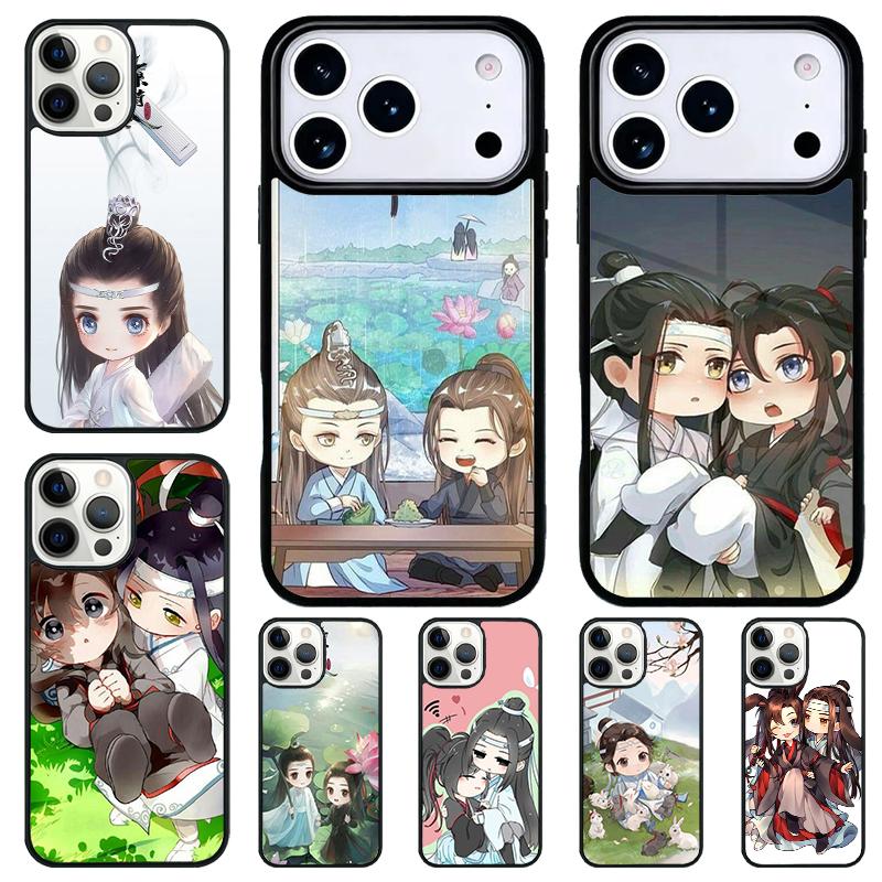 Неукротимый Лань Чжань Вэй Ин Ударопрочный Чехол для Телефона для iPhone 17 Air 16e 15 11 12 14 13 Pro Max Чехол Coque