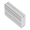 Aluminium Electric Box Waterproof Junction Enclosure Case Integrated for DIY Silver 24x69x100mm