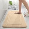 Ultra Soft Non-slip Memory Foam Bath Mat Quick Dry Water Absorbent Bath Rug Shower Tub Machine