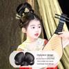 Vintage Hanfu Wig Headband Claw Clip Chinese Ancient Chignon Kids Antique Hair Bun  Photography