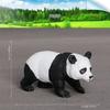 8.5см Милый Панда Бамбуковая Коллекция Фигурки Модель Дикие Животные Экшн Фигурка ПВХ Миниатюрное Украшение Образование Игрушка для Детей