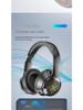 Новая светящаяся игровая Bluetooth-гарнитура накладного типа с мощными басами