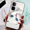 Чехол для VIVO IQOO Neo 10 Pro Черная крышка Цветы Силиконовый Мягкий Задний Чехол Для телефона vivo iQOO Neo 10 Neo10 5G 10Pro Бампер