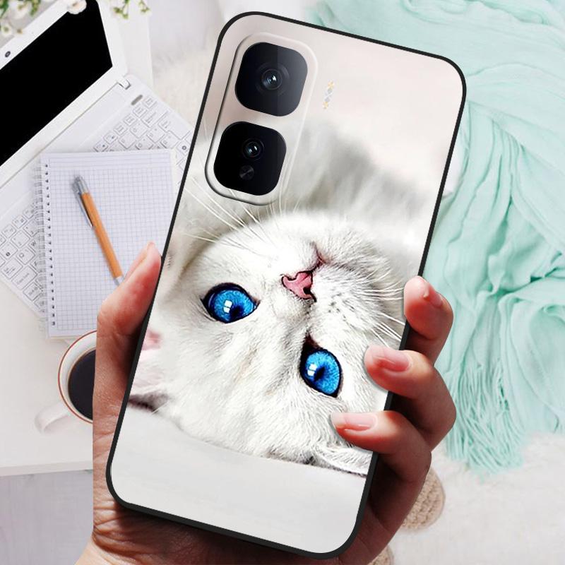 Чехол для VIVO IQOO Neo 10 Pro Черная крышка Цветы Силиконовый Мягкий Задний Чехол Для телефона vivo iQOO Neo 10 Neo10 5G 10Pro Бампер