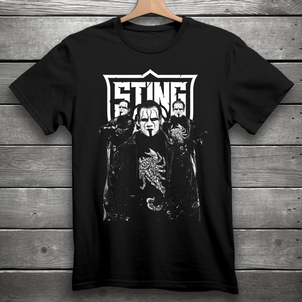 Sting Wrestling T-Shirt Black S-5XL