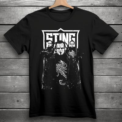 Sting Wrestling T-Shirt Black S-5XL