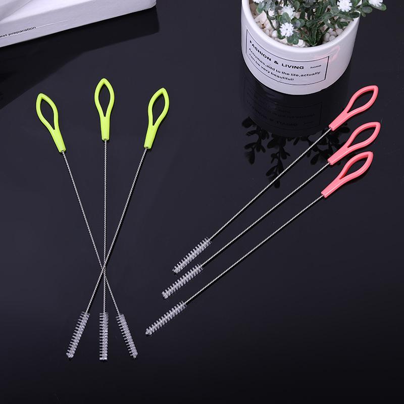 5/10 шт. Инструмент для чистки, всасывающая трубка, щетка из нержавеющей стали, мягкая щетка для волос, детская чашка для воды, нейлоновая трубка, щетка для чистки бутылочек