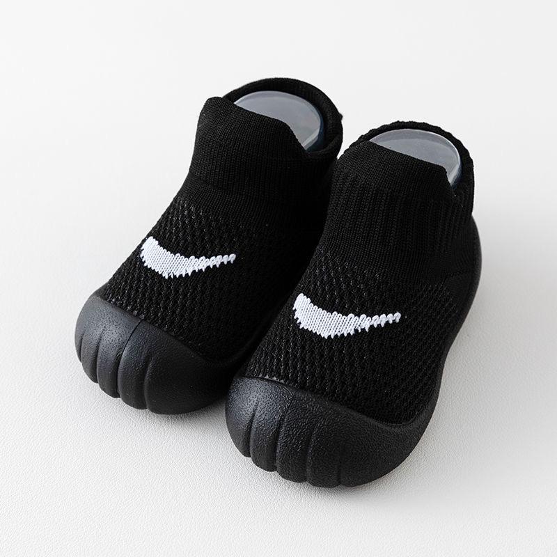 Дышащие Нескользящие Кроссовки из Flyknit для Малышей на Весну, Лето и Осень
