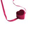 Delicate Jewelry Storage Container Unique Heart Shaped Jewelry Box with Velvety Interior for Rings Storage and Display