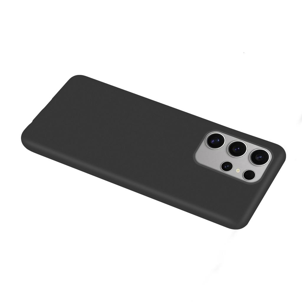 TPU Case for Samsung Galaxy S24 Ultra Anti-fingerprint Matte Cell Phone Back Cover