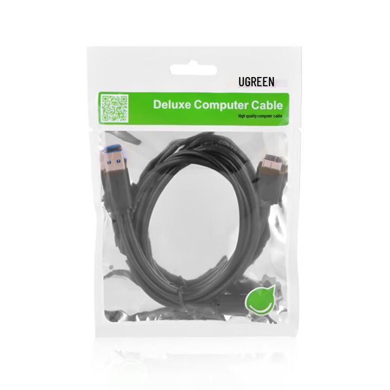 Ugreen Двойной кабель питания и данных для внешнего жесткого диска Micro USB 3.0