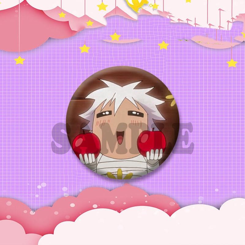 Plunderer Anime Soft Button Pins Licht Bach Jail Murdoch Cartoon Badge Anime Merchandise Round Brooch Bag Clothes Accessories
