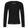 XS Estimated Vertex Long Sleeve Base Layer Black [SHIMANO] (European Size) Height 157-167cm