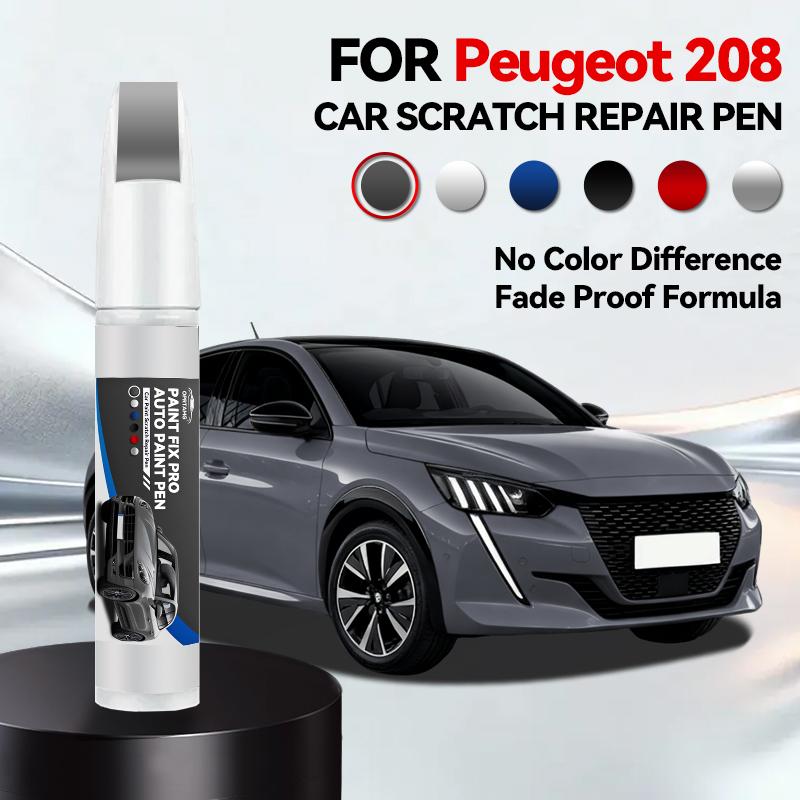 Для Peugeot 208 2012-2025 B21 P21 Карандаш для подкраски царапин Удаление царапин DIY Автоаксессуары Черный Белый Синий Серый Желтый