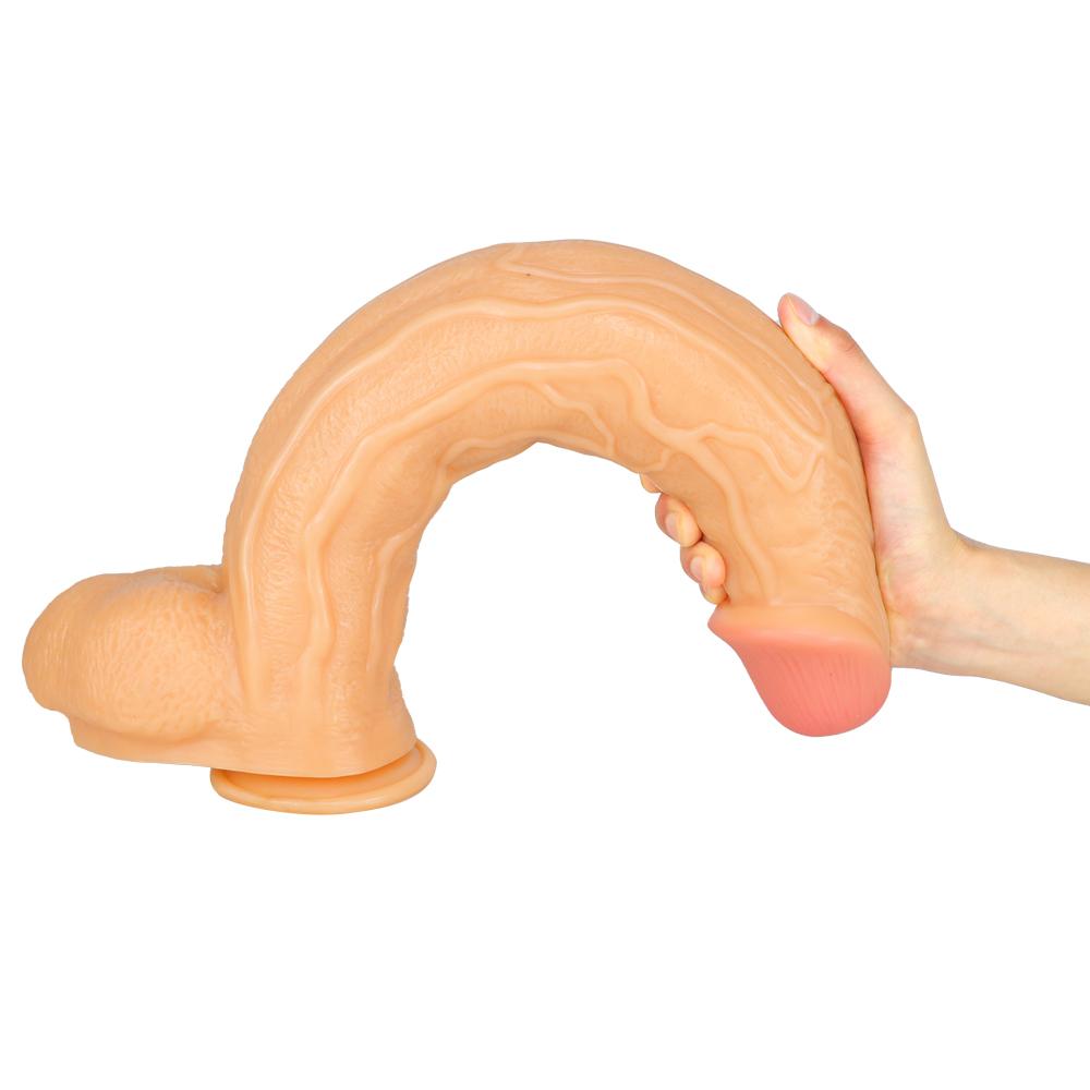 Большой черный пенис, 42 см, фаллоимитатор, секс-игрушка, анальная пробка, инструмент для фистинга, монстр-дилдо, женское доминирование XXL, реалистичный ремешок для члена на члене