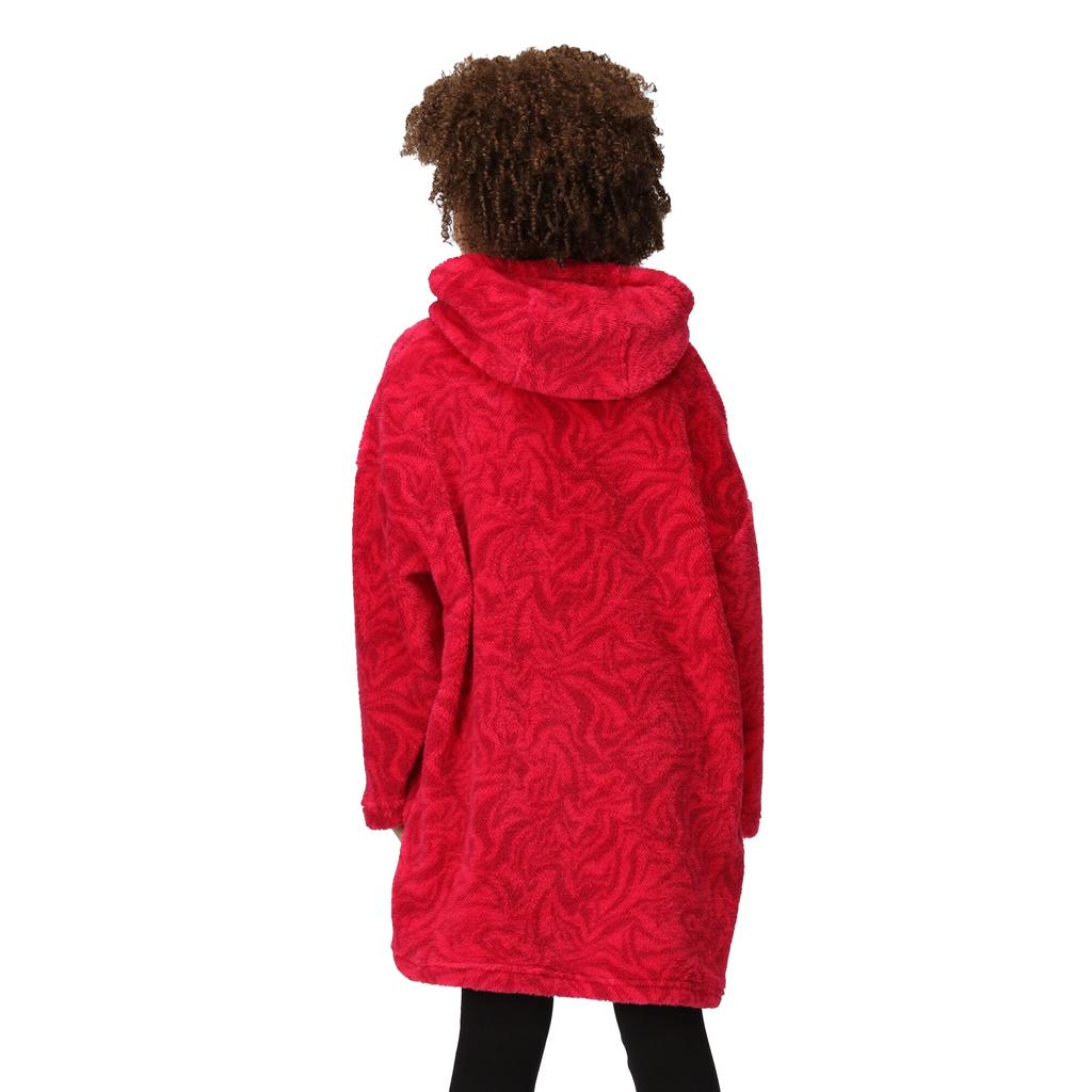 Regatta Детское уютное пончо с принтом «зебра»