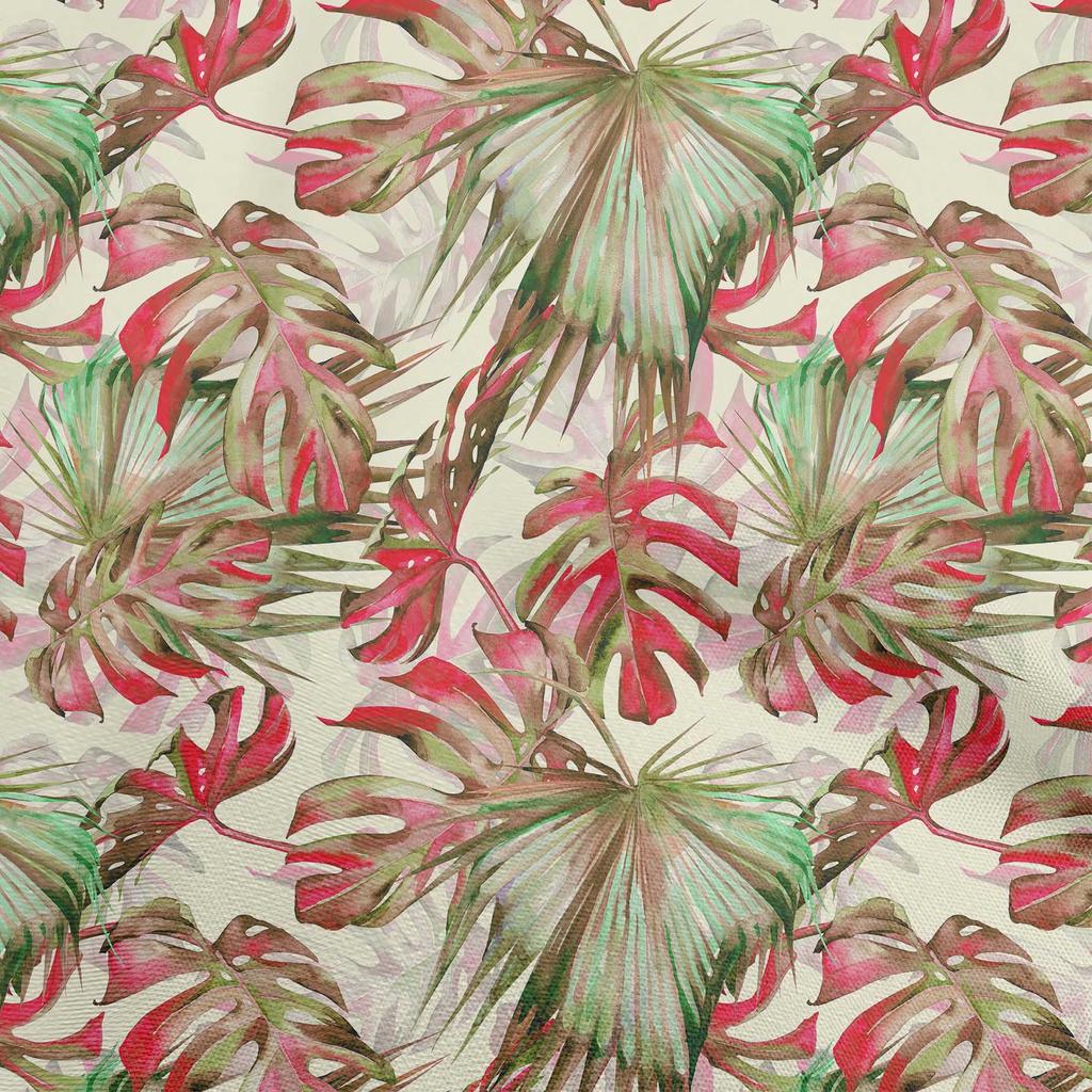 oneOone Хлопчатобумажная гибкая светло-зеленая ткань оставляет швейный материал Ткань с принтом в ярдах 40 дюймов