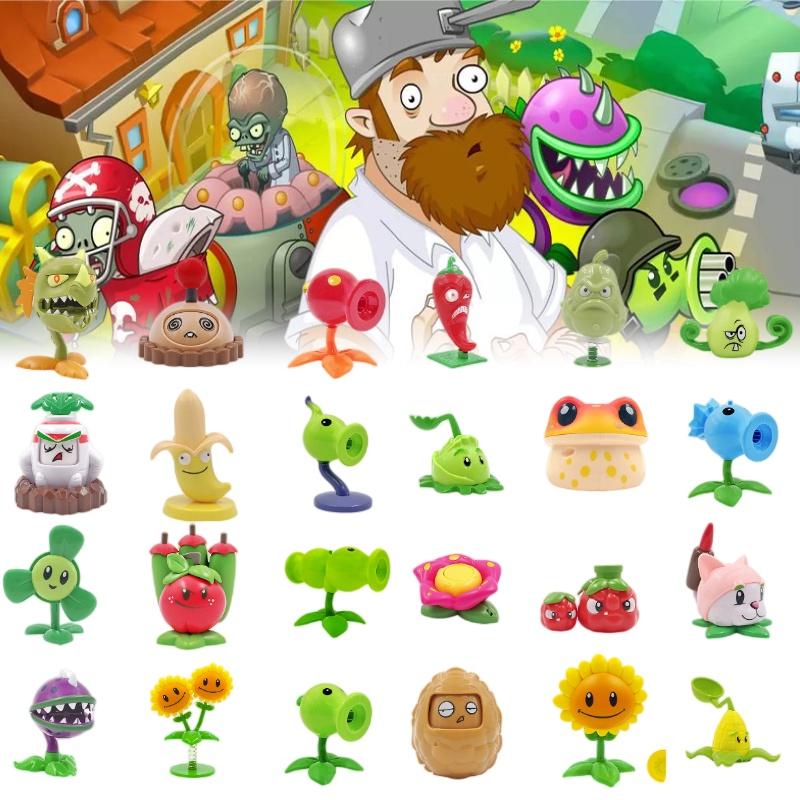 Растение против. Игрушечный автомат-пулемет для зомби, стреляющий горохом, васильковый набор аксессуаров, сумка