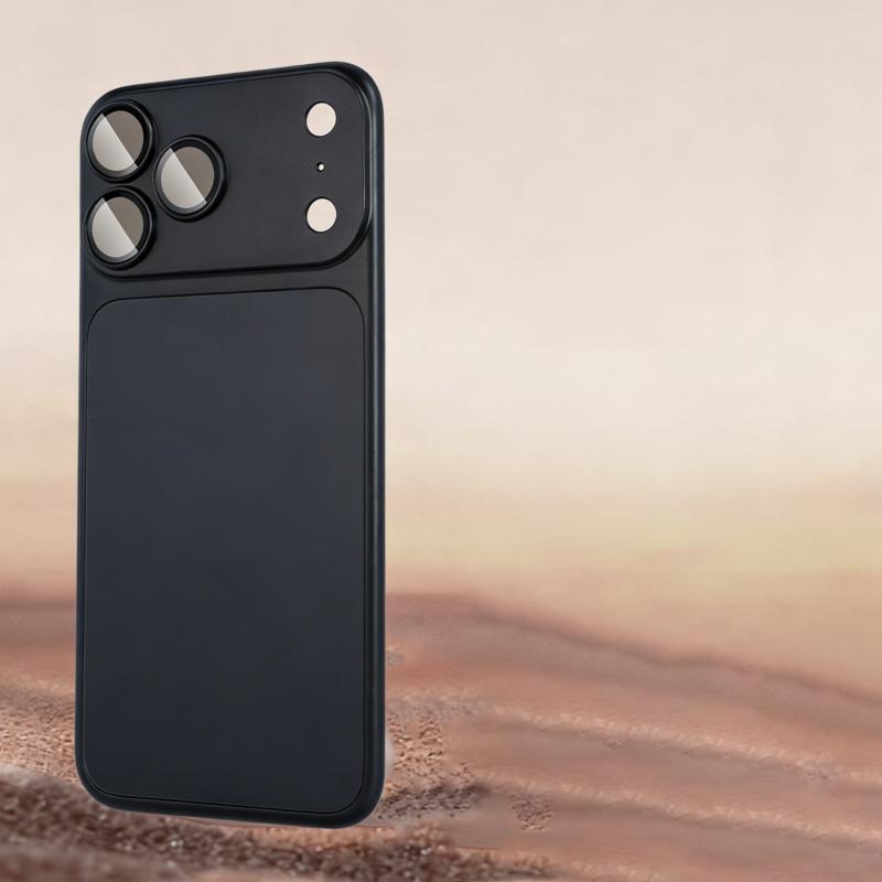 AG Matte Glass For Magsafe Case for 17 16 15 14 13 12 Pro Max Wireless Charging Magnetic Camera Protection Cover
