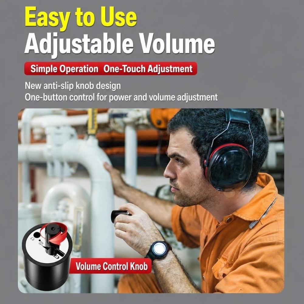 Rechargeable Battery Pipe Leak Detector Leak Inspection Device  Household Plumbing Work