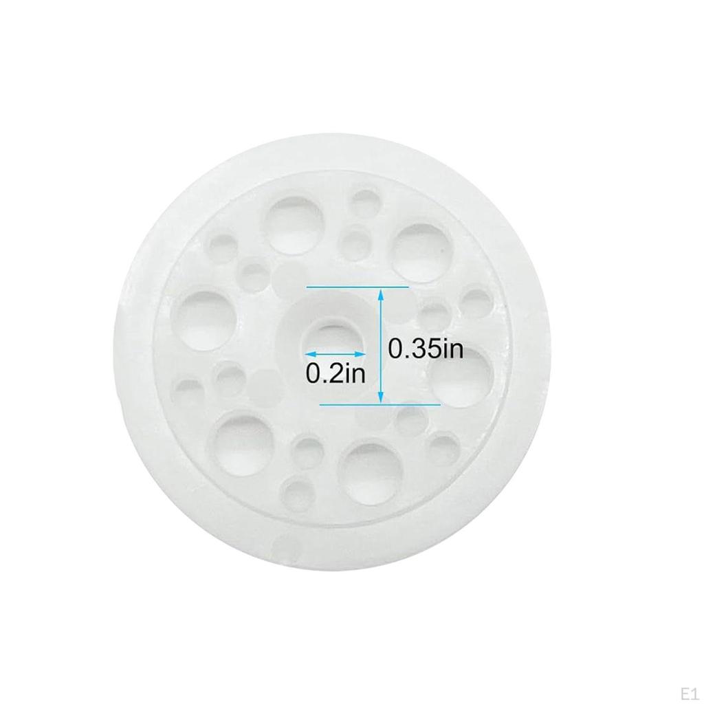 250 штук шайб из пенопласта, пластиковые плоские шайбы, диаметр 45 мм для винтов и гвоздей, холодные